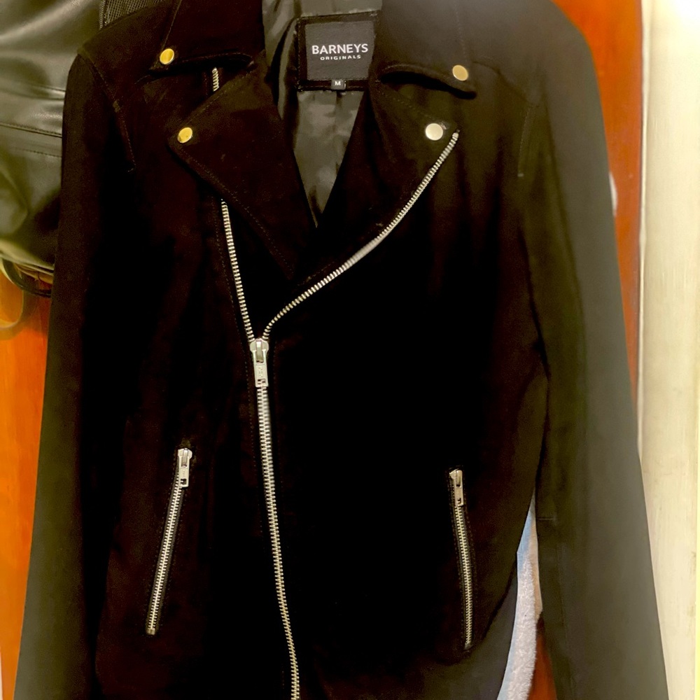 BARNEYS  SUEDE JACKET